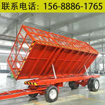 Henan Pinggjing Mountain Forklift Traction Tablet Work Hanging brick plate tray agricultural pull trailer