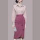 ຄົນອັບເດດ: temperament socialite professional suit skirt ແມ່ຍິງ 2024 ພາກຮຽນ spring ໃຫມ່ແບບສູງຄົນອັບເດດ: ແມ່ຍິງສອງສິ້ນຊຸດ