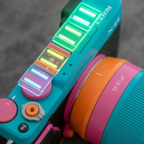 Buy one get one free luminous camera hot shoe cover acrylic for Fuji Nikon Canon Leica Olympus