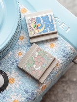 Buy two get one free creative cherry blossom Japanese style enamel color camera hot shoe cover for Fuji xt5 Canon r5