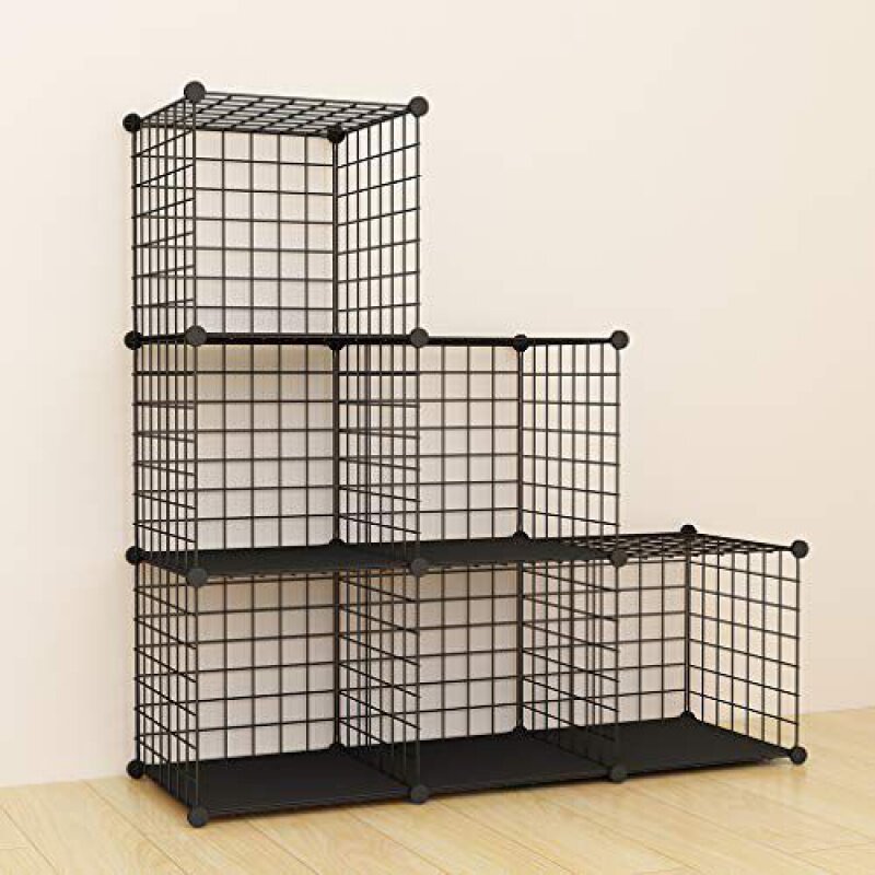 Modern simplified combination of living room bookshelf storage storage rack Railway network plus European style