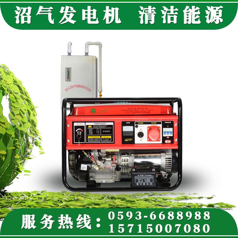 Biogas generator small gas 220V single-phase 5000w 5000w 380v three-phase 10kw8 kilowatt farm with -Taobao