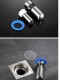 Toilet Floor Drain Core Deodorizer, Bathroom Sewer Anti-Odor Stainless Steel Round Core, Bathroom Sealing Ring Cover
