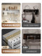Stainless Steel Kitchen Knife Storage Rack Wall-Mounted Knife Holder Storage Rack Chopstick Holder Chopstick Tube Hook Integrated Storage Rack