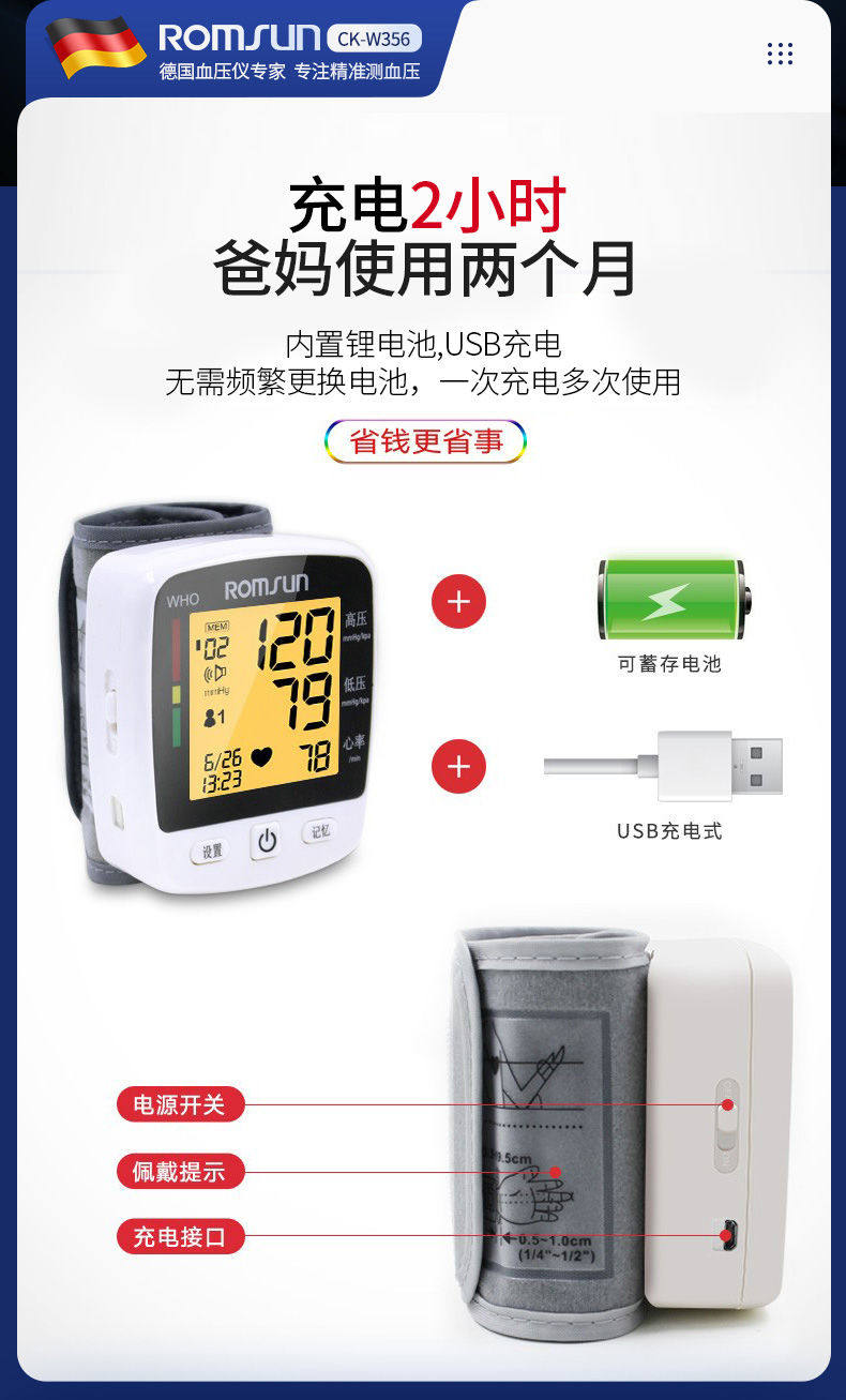 Health Smart Bracelet Watch Blood Pressure Heart Rate Monitor Health Sleep Detection Heart Rate Health Monitoring Bracelet Accurate