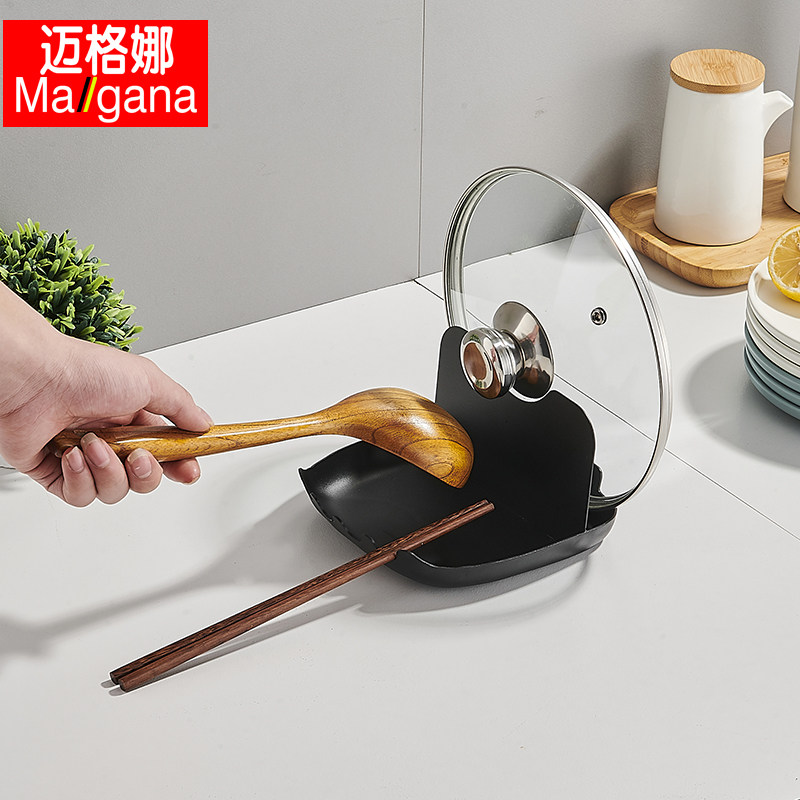 Multi-functional home cover shelf shovel containing shelf creative chopstick spoon kitchen cutting board table-board table-Taobao