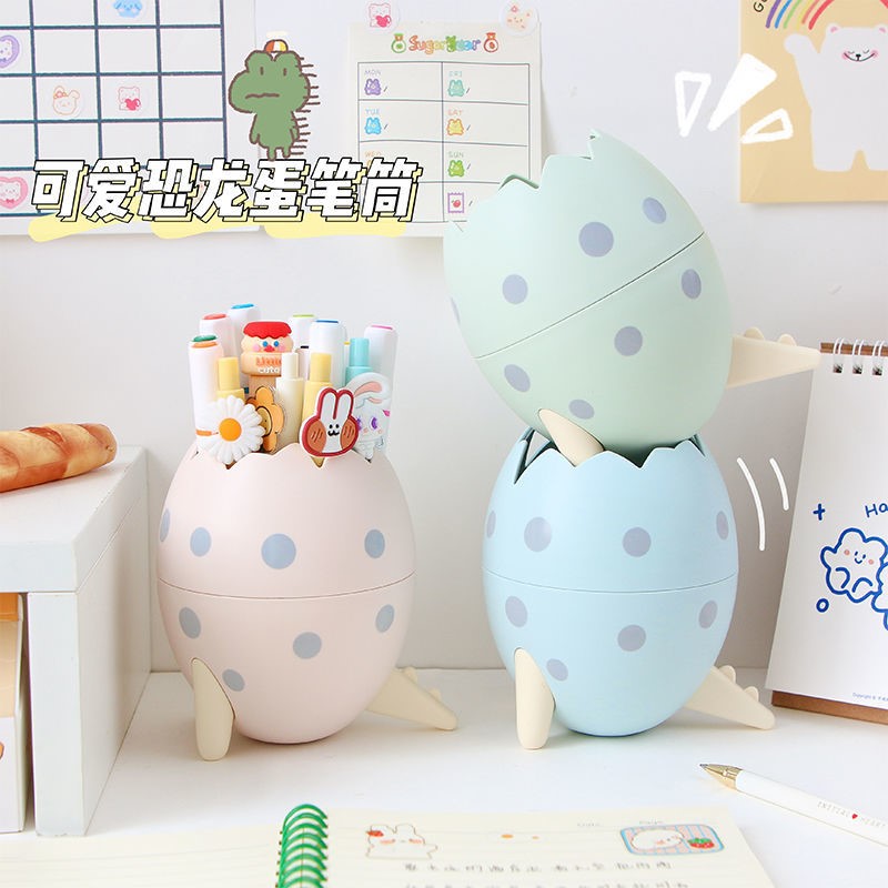 The Fear Dragon Egg Pen Holder Demolition Creativity can contain the desktop student pen holder office Multi-functional pendulum piece