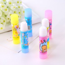 24 Children Cartoon Solid Rubber Stick Elementary School Kids Cute Solid Glue Powerful Adhesive Office Glue Learning Supplies