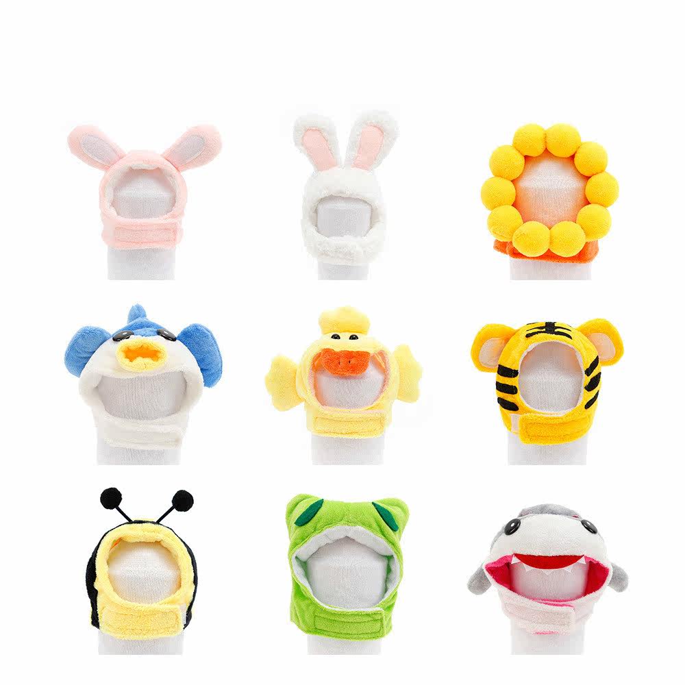 Pet clothing soft and warm and cute cat headsets Kitty Head Accessories Pooch Muggy Dress Cute Pet Hat Rabbit Ears