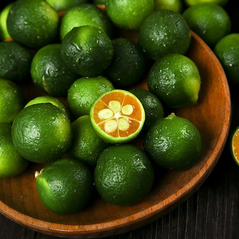 海南青金桔:鲜甜多汁,一口爆汁的热带美味🍋🍊🍋-桔子-淘宝百科网