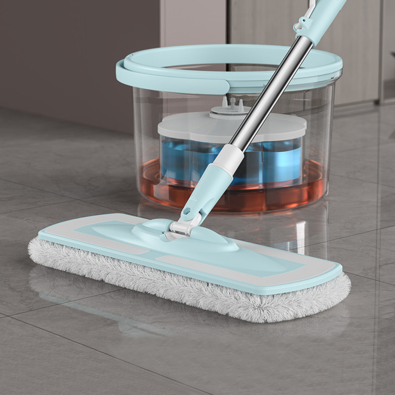 2021 new flat mop Home Free Hand Wash Sloth Man One Tug Net Large Water Absorbing Mound Towwood Flooring Deity