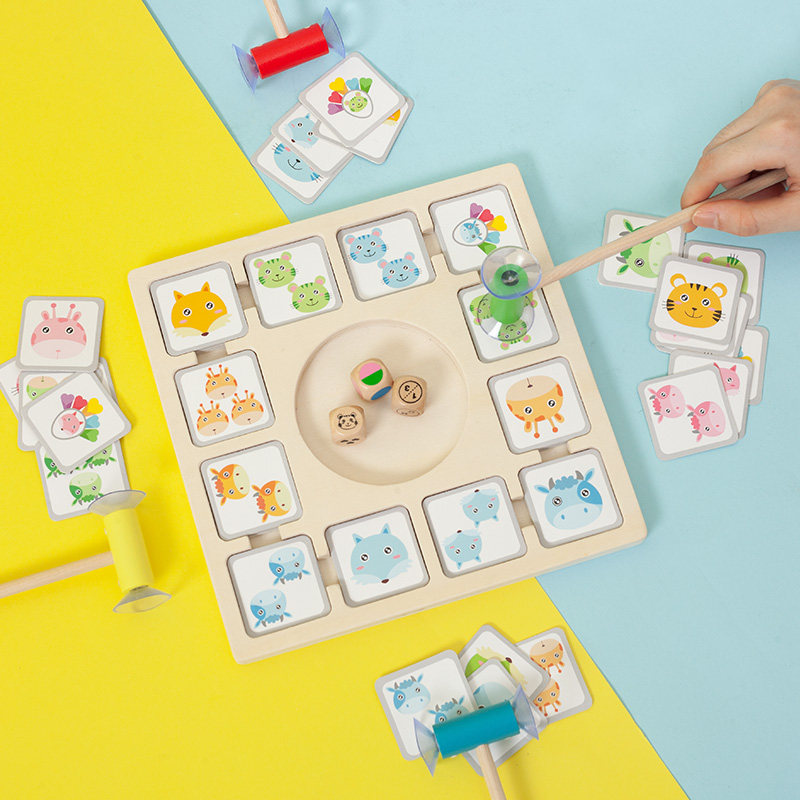 Kindergarten Small CUHK Class School District Desktop Games Children Multiplayer Interactive Puzzle Special Focus Training Play Teaching Aids-Taobao