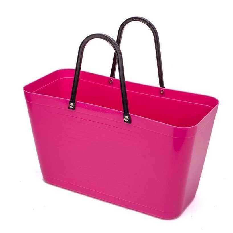 Kitchen supplies household cleaning new convenient portable vegetable blue shopping shopping handbag soft plastic lift