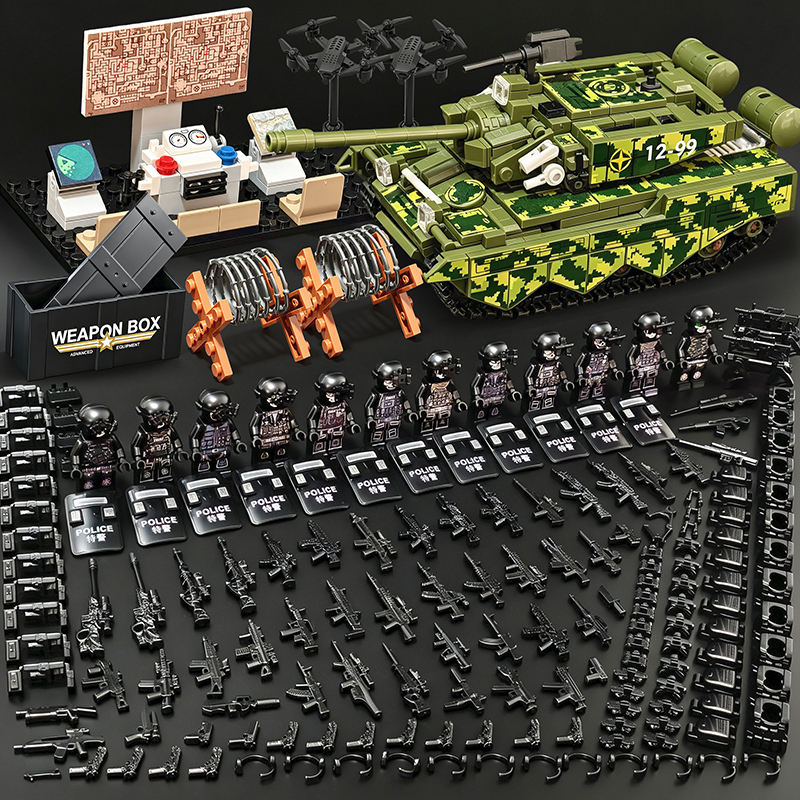 Black Hawk Helicopter Swat Armored Vehicle Military Base Special Forces Minifigure 6 Boys Building Blocks Educational Toy Black Hawk Helicopter Swat Armored Vehicle Military Base Special Forces Minifigure 6 Boys Building Blocks Educational Toy