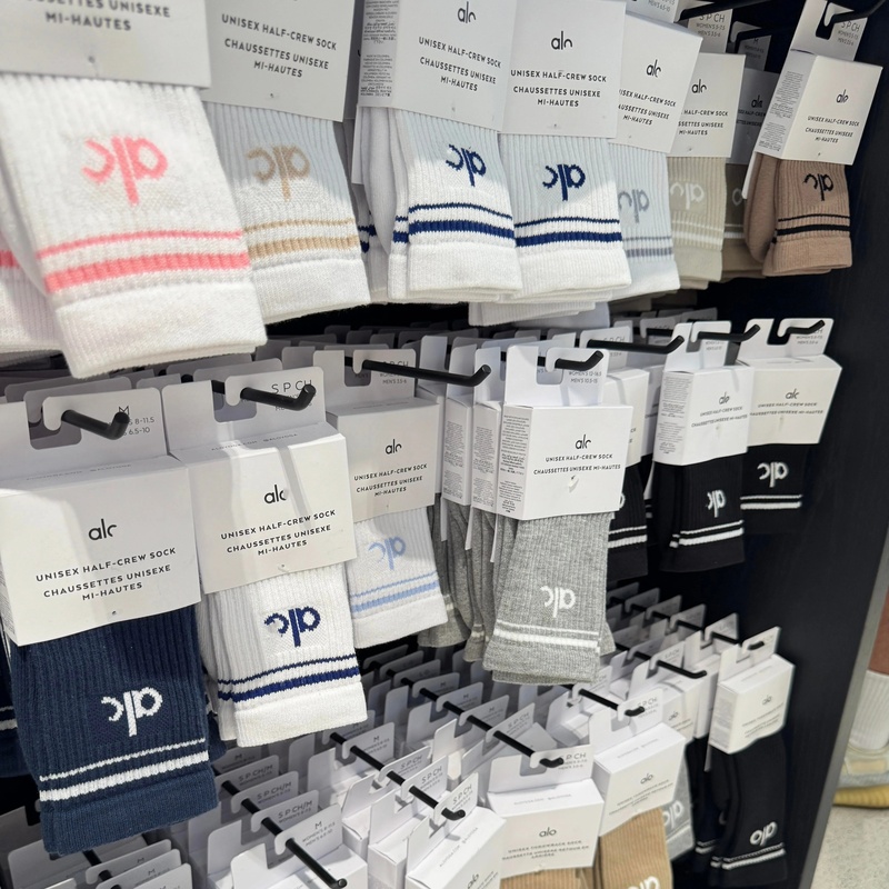American Aloyg Long Cotton Socks for Men and Women, Deodorant Socks, Versatile Running, Sports and Yoga Socks for Spring and Summer