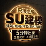 SU Modeling Sketchup Sketch Master, действуя от имени архитектурной ландшафтной модели рендеринг 3D моделирование