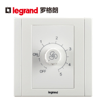 TCL Legrand switch socket panel Meihan fan electric fan speed regulator stepless variable speed wall power supply type 86