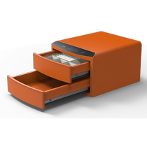 Tiger drawer-type leather jewelry special safe home small password bedside table safe 2024 new style