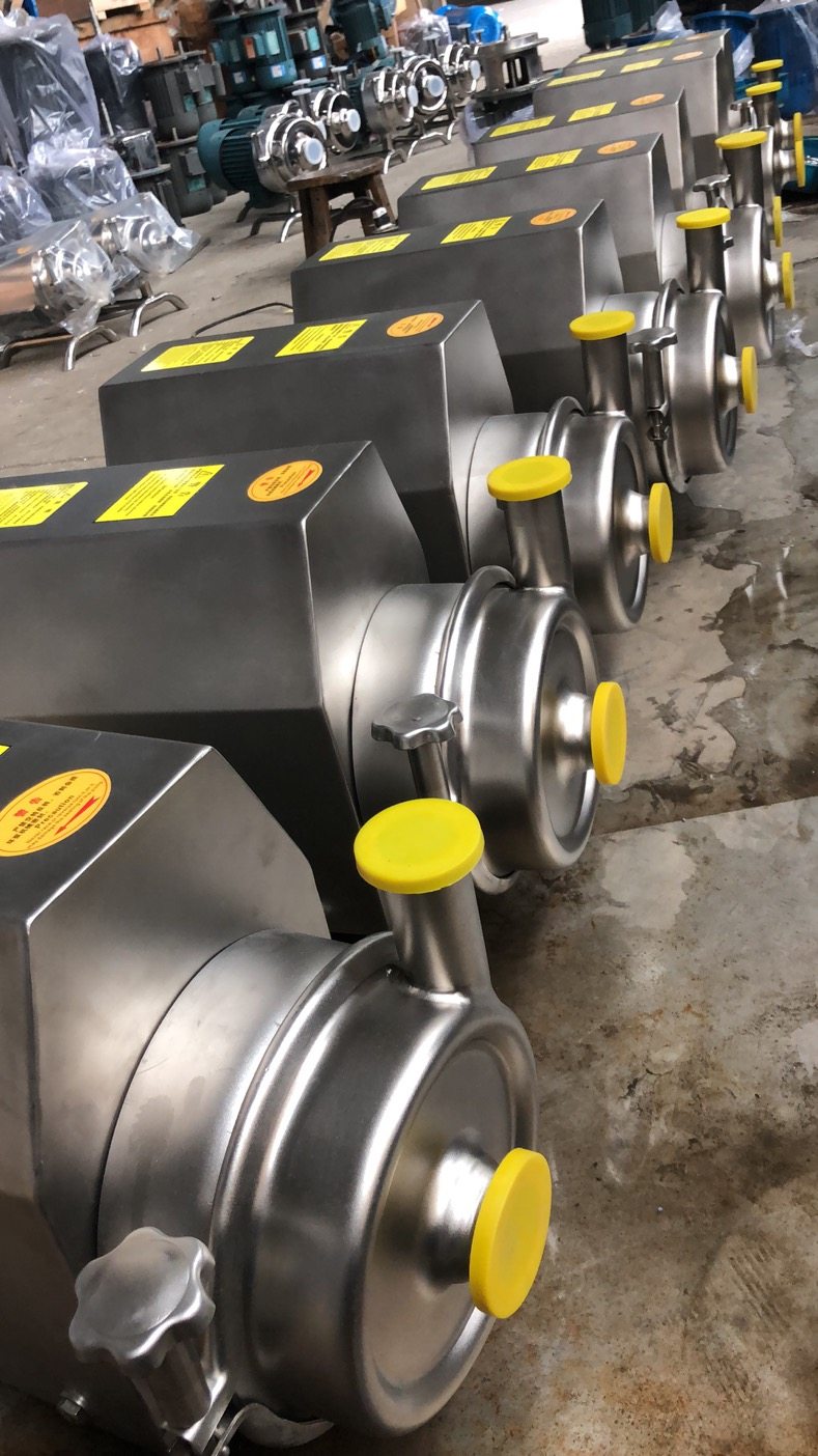 304 Hygienic Stainless Steel Beverage Pump 5 Ton 10 Ton Horizontal Press 25m Corrosion and Explosion Resistant Beer Pump Abrasive