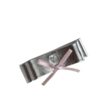 Милая розовая заколка для волос с бантиком, шпильки для волос, челка