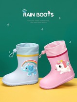 Japanese childrens rainshoes boys girls baby skate shoes young children cute summer light rain boots