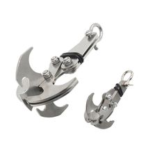 Stainless steel claw hook gravity hook outdoor wilderness adventure survival hook life-saving flying tiger claw survival flying tiger hook aaa