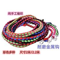 Horse pulling rope horse training equestrian sports hand-woven alloy hook pulling rope equestrian supplies and equipment