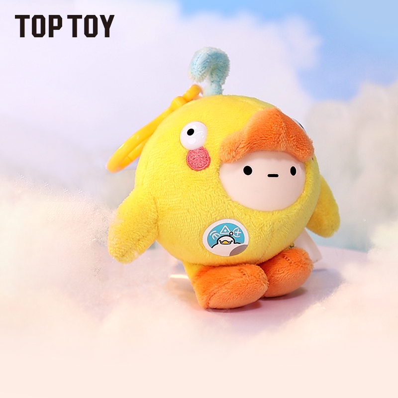 toptoy エッグマンパーティービニールぬいぐるみペンダントブラインドボックス人形ぬいぐるみバッグペンダント小さな飾りエッグマン人形