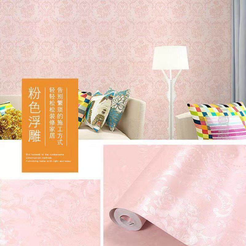 European style romantic warm from sticky wallpaper wallpaper bedroom living room backroom dormitory sticker household table wardrobe renovation