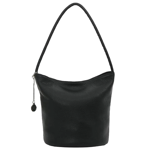 Портативная сумка на одно плечо, черная сумка через плечо, Южная Корея, из натуральной кожи