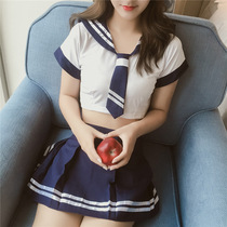 Isabella Erotics Underwear Uniform Cosplay School Flower Girl Small Breasted Japanese Sailor Suit Super Short Skirt