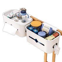 Bedside hanging basket university dormitory upper bunk artifact bedside storage rack dormitory bedside hanging storage box under the bed