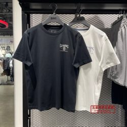 Li Ning's 2025 Autumn Men's and Women's Sports Trendy Series Moisture-Wicking Short-Sleeved Cultural Shirts Ahsv479