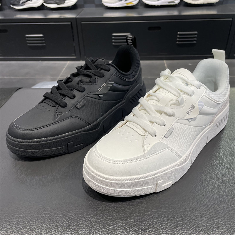 Li Ning Weiwu pro casual shoes men's 2021 autumn new black warrior low-cut trendy sneakers sports shoes AGCR235
