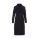 LANCE/Langzi winter new wool cashmere mid-length woolen coat one-button temperament slim coat for women