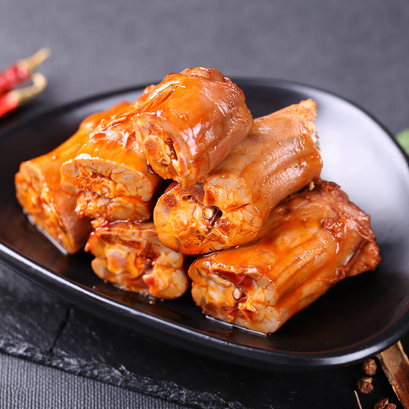 Ochu Cattle Incense] Lock fresh boxed Spicy Duck Neck Lock Fresh Clothing 200g Casual Food Snacks Snack Now for Short Pau-Taobao