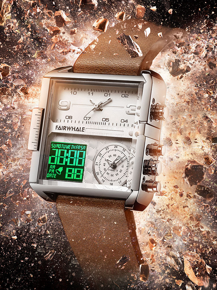 Mark Faye no concept automatic electronic watch men's 2020 new trend men's mechanical watch