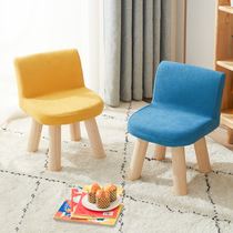 Adults sit on small Dengzi small cloth low stool soft small chair short section strong small bench home soft sitting backrest home