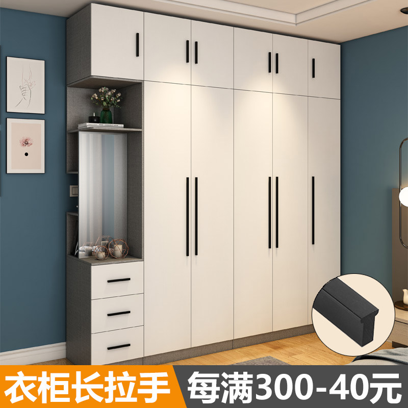 cabinet door handle wardrobe modern extremely minimalist about upscale black gold light luxury cabinet overall cabinet wardrobe door lengthened handle