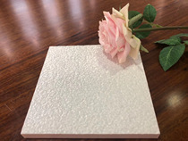 Natural marble warm texture surface exclusive craft plate