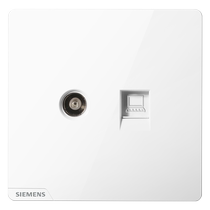 Siemens Haocai TV plus computer panel network cable Category 6 network port network socket wired network two-in-one tv