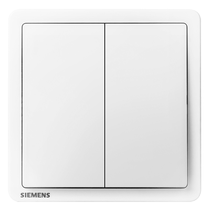 Siemens switch panel Zhidian two-open dual-control household double-open dual-control double-linked one-two-three-four-position light switch