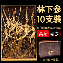 Forest ginseng Changbai Mountain ginseng wild ginseng gift box Northeastern wild old wild ginseng dry goods moved forest ginseng new year goods