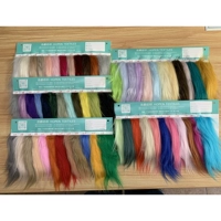 Карточка для волос с падающим водом [одна книга]