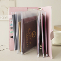 Japan imported MUJIΕ document storage bag baby birth certificate baby document bag household registration book vaccine certificate guarantee