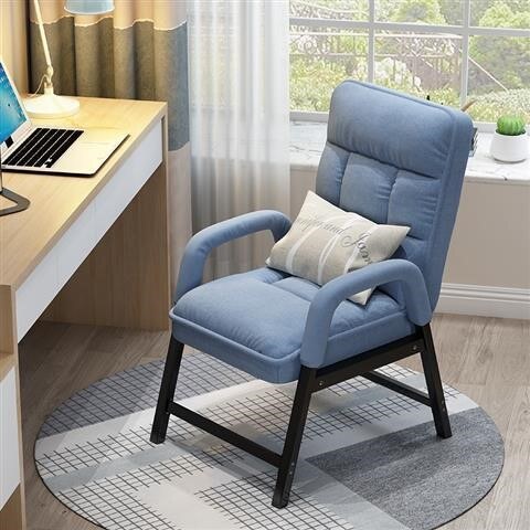Office nap seat recliner dual-use lunch break can sit reclining chair 180-degree folding chair bed dual-purpose dormitory