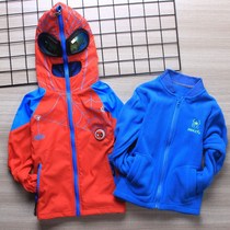 Pig Pig-Man Clothes Boy Clothes Boy Assault Suit Three-in-one Detachable Plus Suede Thickened Spring Autumn children Spider-Man