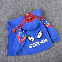 Pig Pig-Man Clothes Children Clothing Baby Spider-Man Jacket Little Boy Windproof Clothes Boy Coat Spring Dress New
