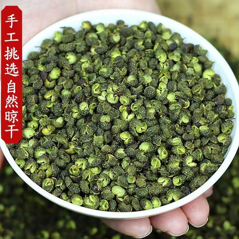 新着：四川の青胡椒、スパイシーな胡椒、非常にスパイシーで香りのよい、青胡椒、胡椒は粉末に挽くことができ、多くの仕様が利用可能です