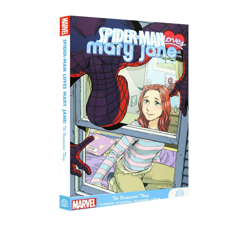Предпродажа оригинальной английской версии Marvel Spider-Man Loves Mary Jane: НЕОЖИДАЕМЫЕ ВЕЩИ Спайдер-Мэн Эммаджейна неожиданные вещи Marvel детская комикс-книга